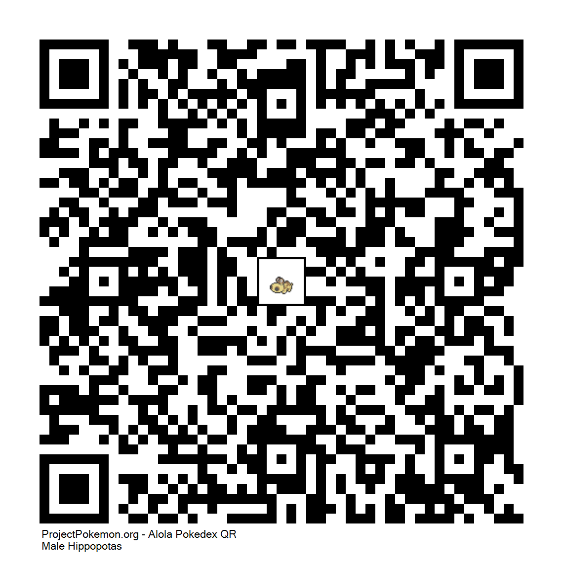 Cdigo QR de Hippopotas